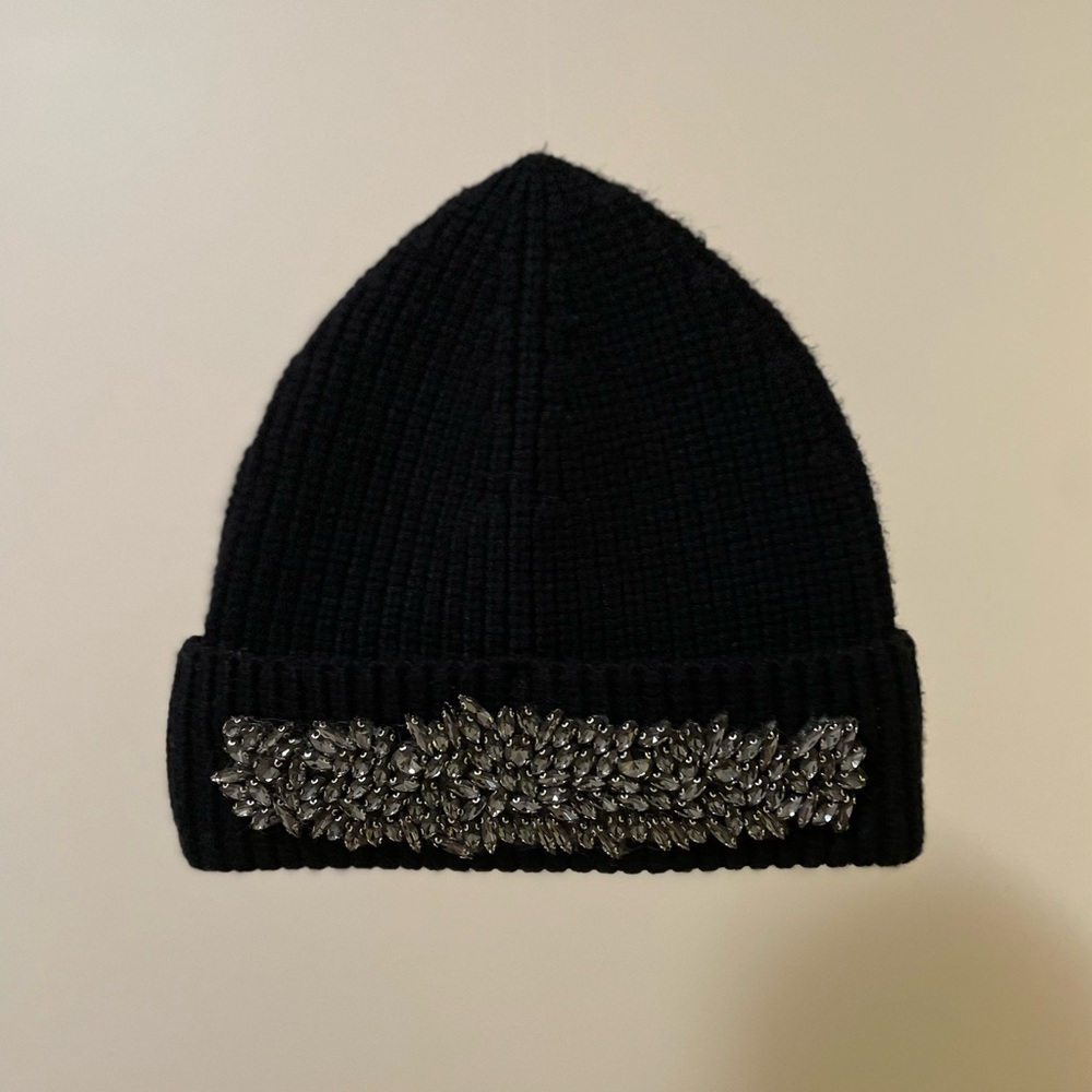 Embellished Rhinestone Beanie